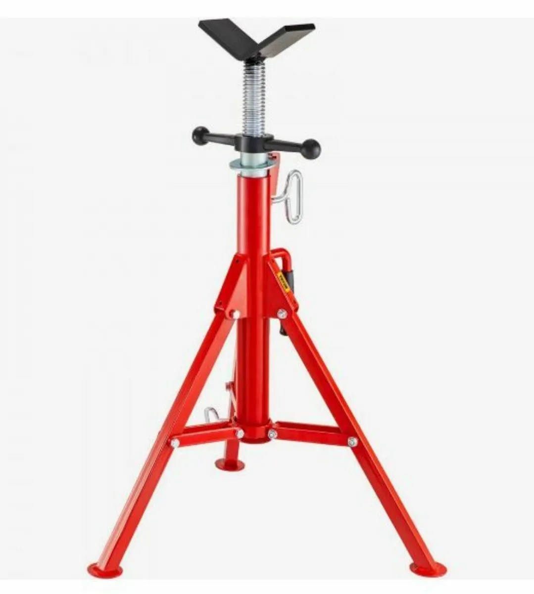 V Head Pipe Stand Adjustable Height 28-52 inch - Image 1