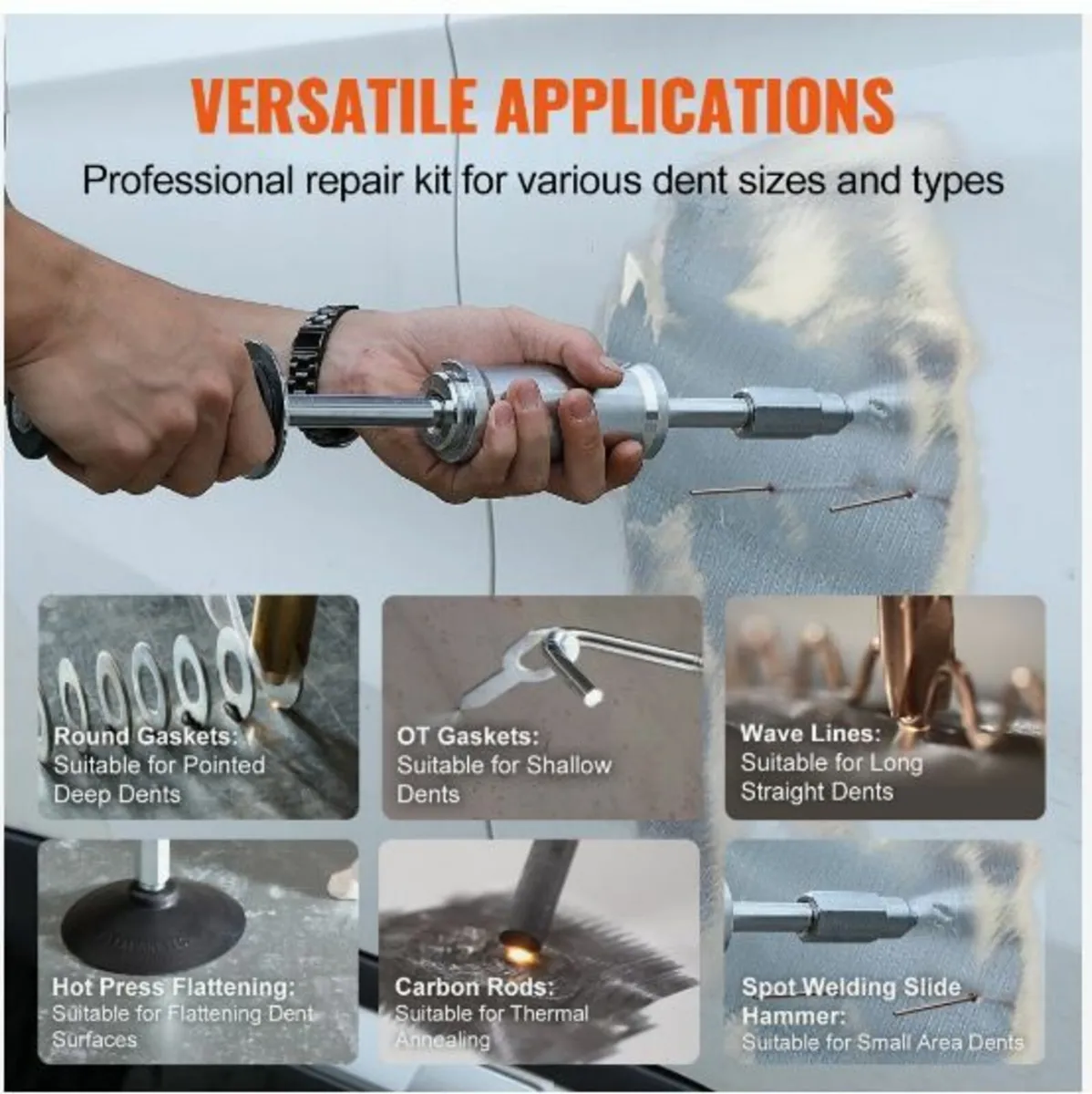 Stud Welder Dent Repair Kit 3 KW Spot Welder - Image 2
