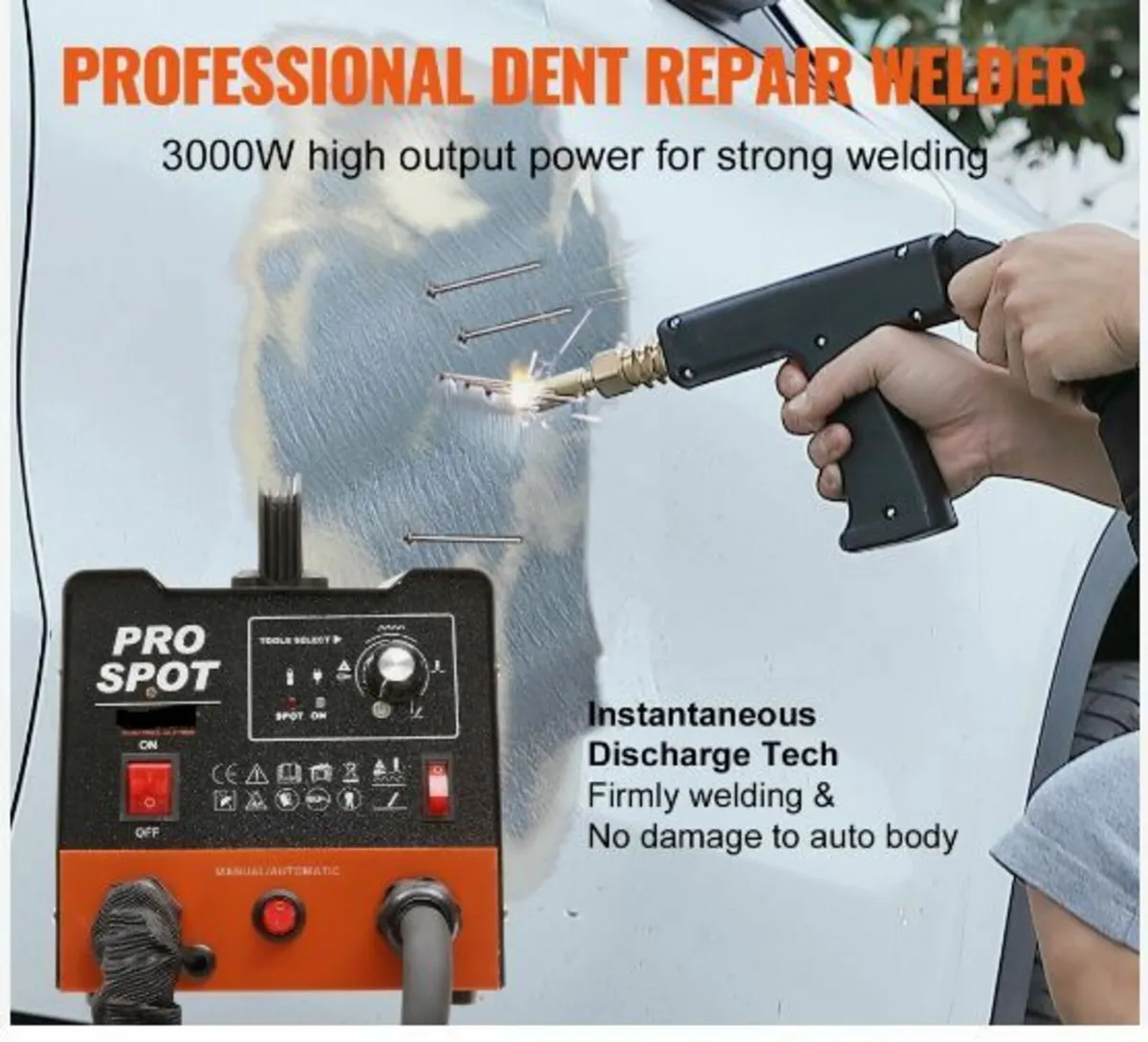 Stud Welder Dent Repair Kit 3 KW Spot Welder - Image 3