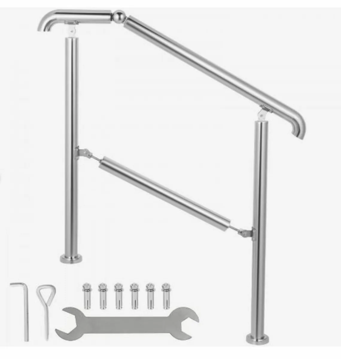 3 Step Railing Stainless Steel - Image 1