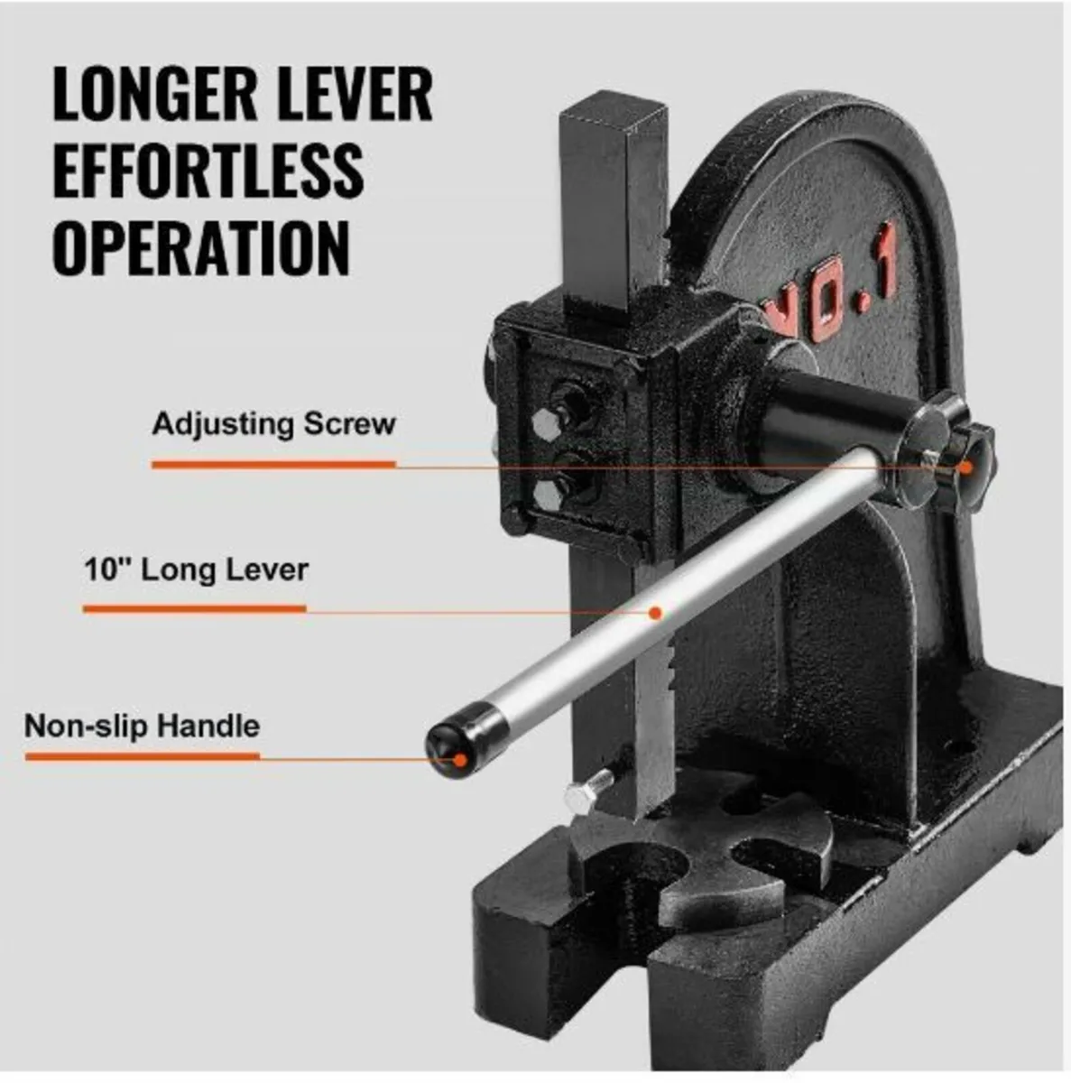 Arbor Press, 1 Ton Manual Arbor Press - Image 2