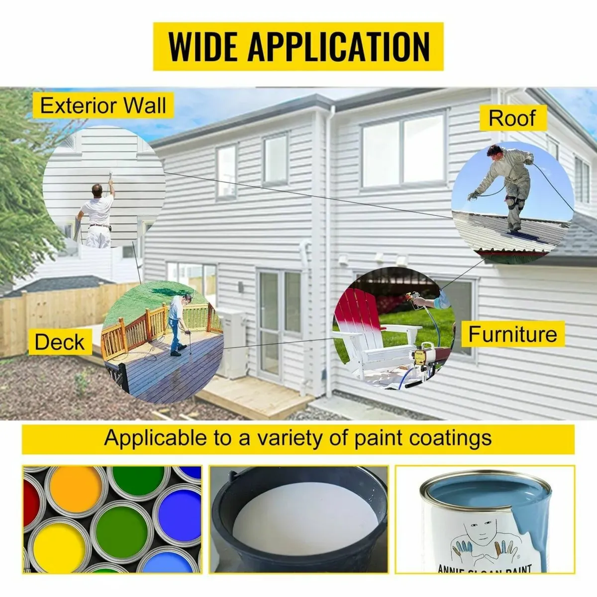 Paint Sprayer Machine High-Pressure Airless - Image 2