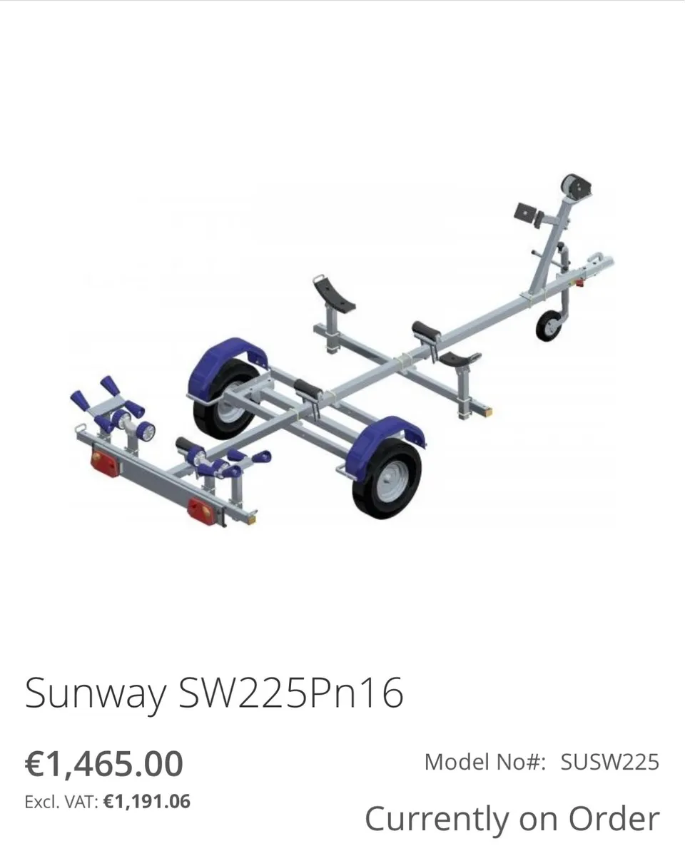Boat trailer - Image 1