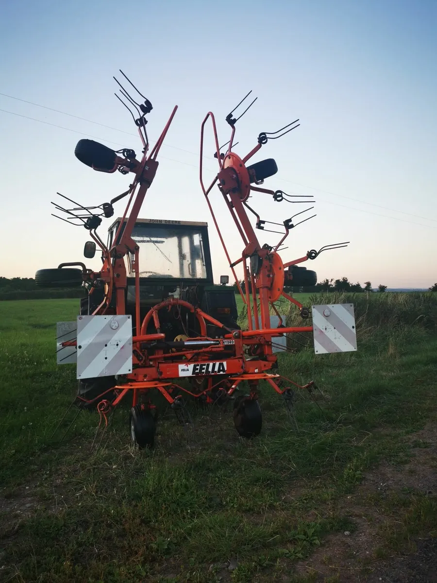 Fella tedder Th680D hydro six rotor - Image 3
