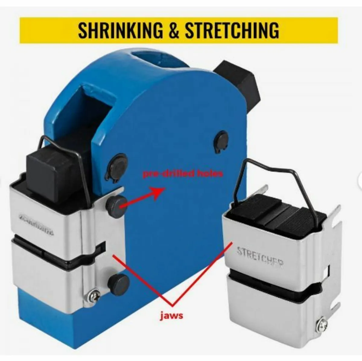 Sheet Metal Fabrication Shrinker Stretcher Set - Image 2