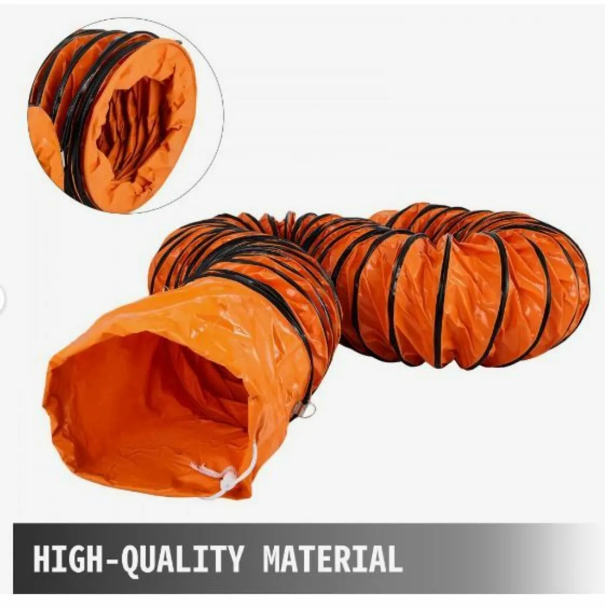 10 M/32ft PVC Flexible Duct Hosing for 300 MM/ - Image 2