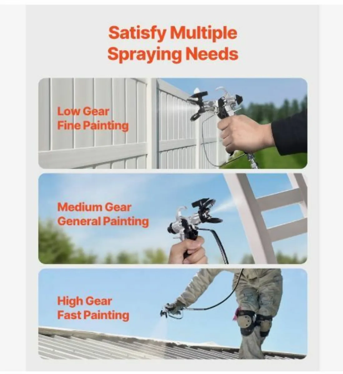 Stand Airless Paint Sprayer Electric Paint Sprayer - Image 2