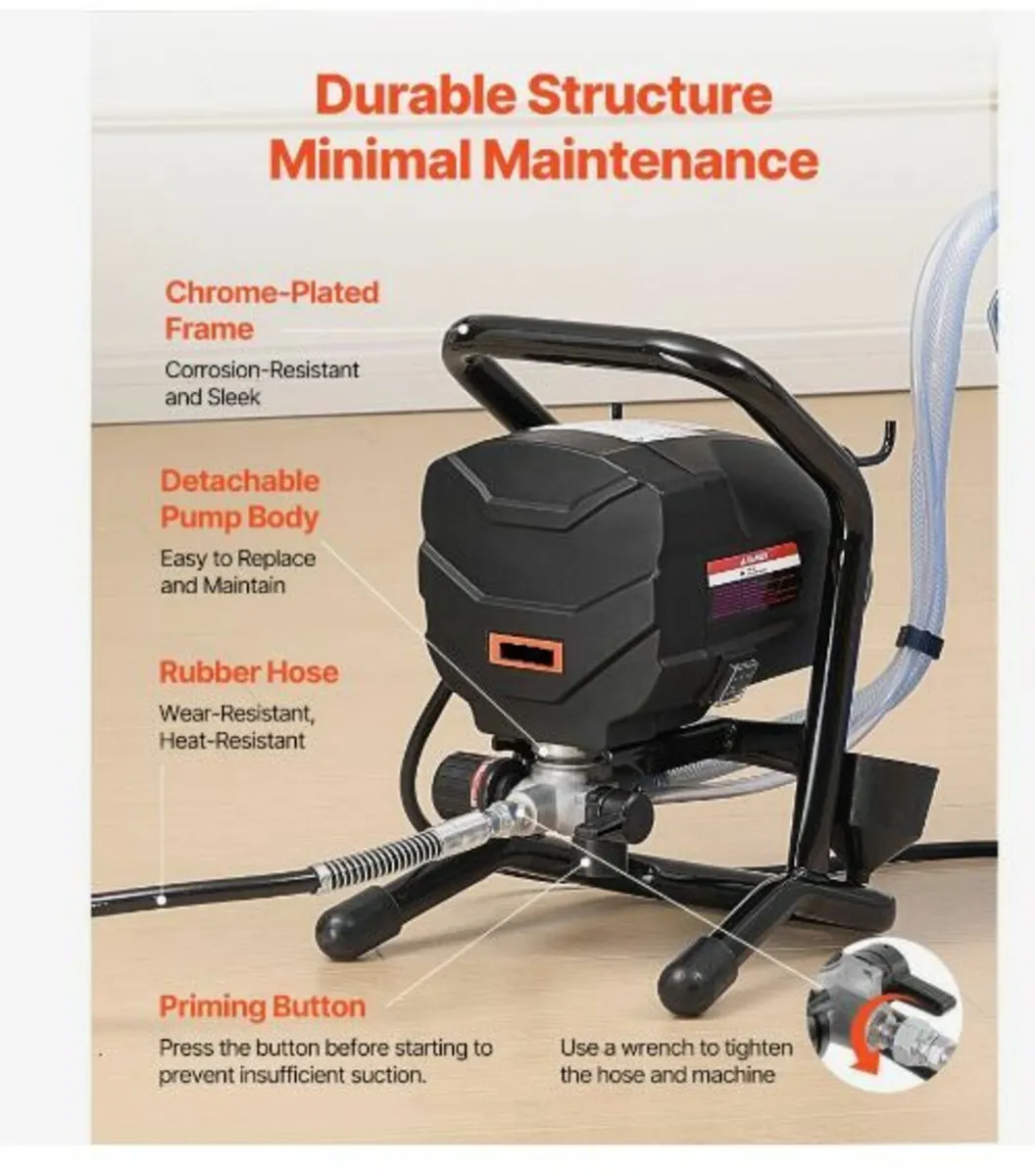 Stand Airless Paint Sprayer Electric Paint Sprayer - Image 4
