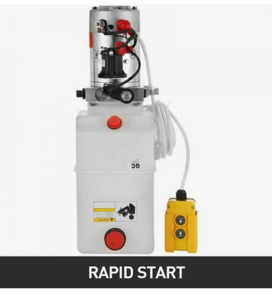 Electric Hydraulic Pump 7l Single Acting Plastic - Image 3