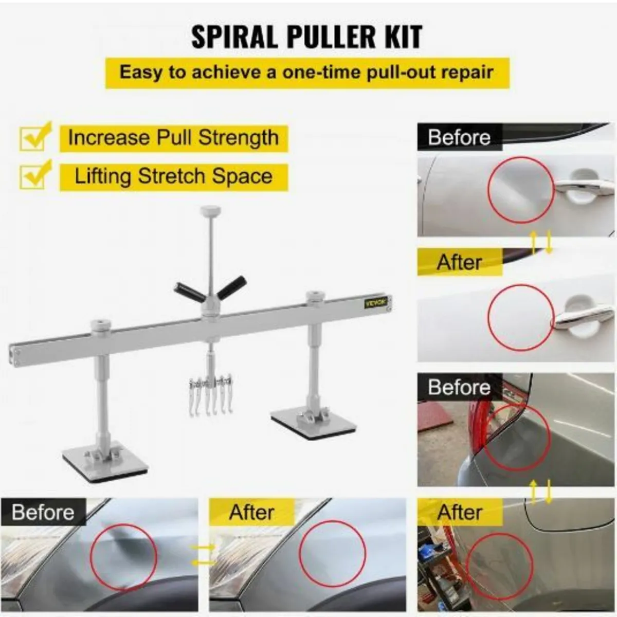 Car Dent Puller Kit 85CM Dent Pull Lever - Image 4