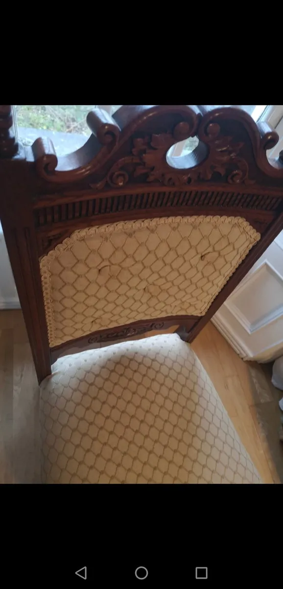 Occasional Chair x 2 - Newly Reupholstered - Image 2