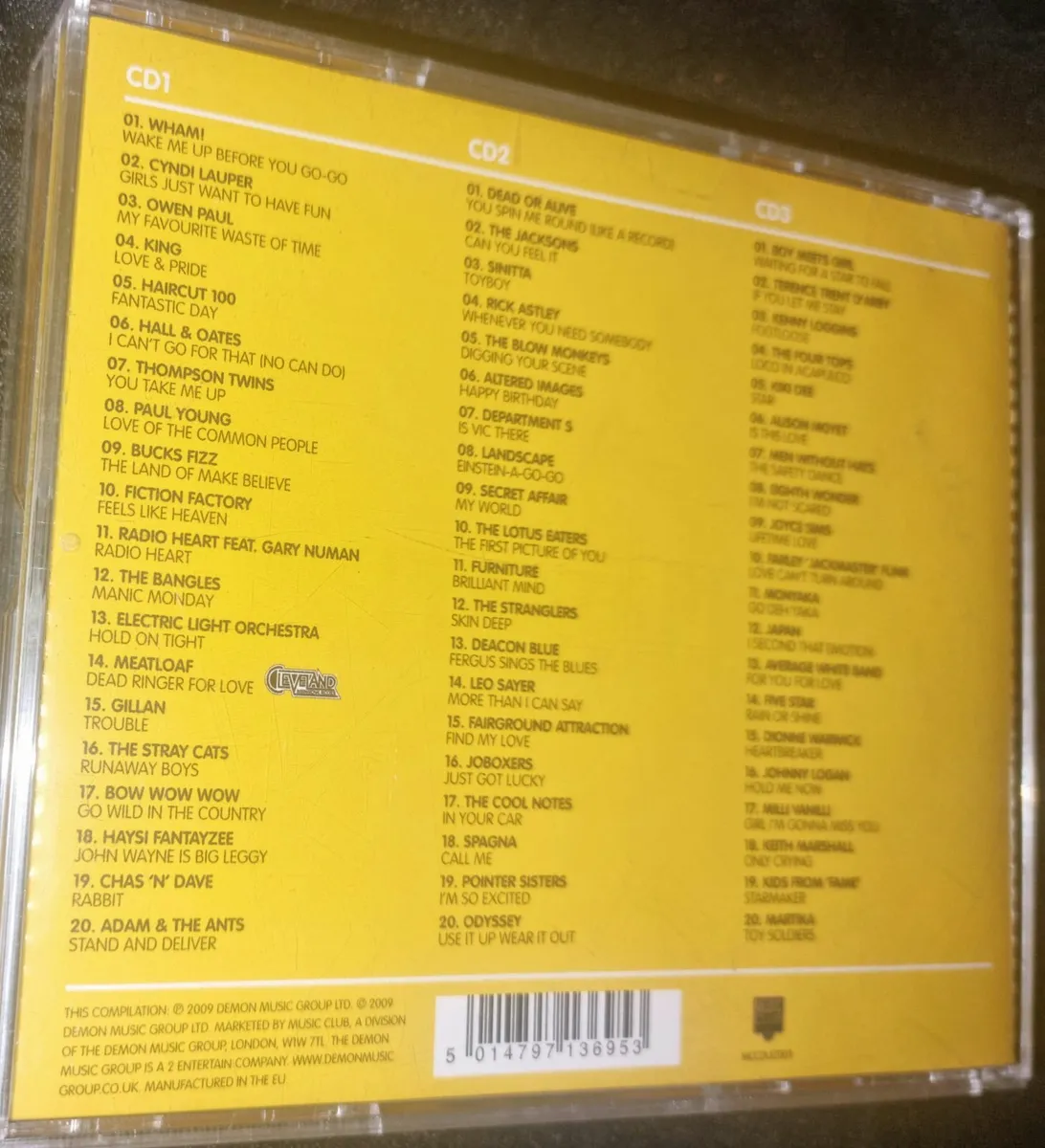 Ultimate 80s 3 CD Set - Image 2