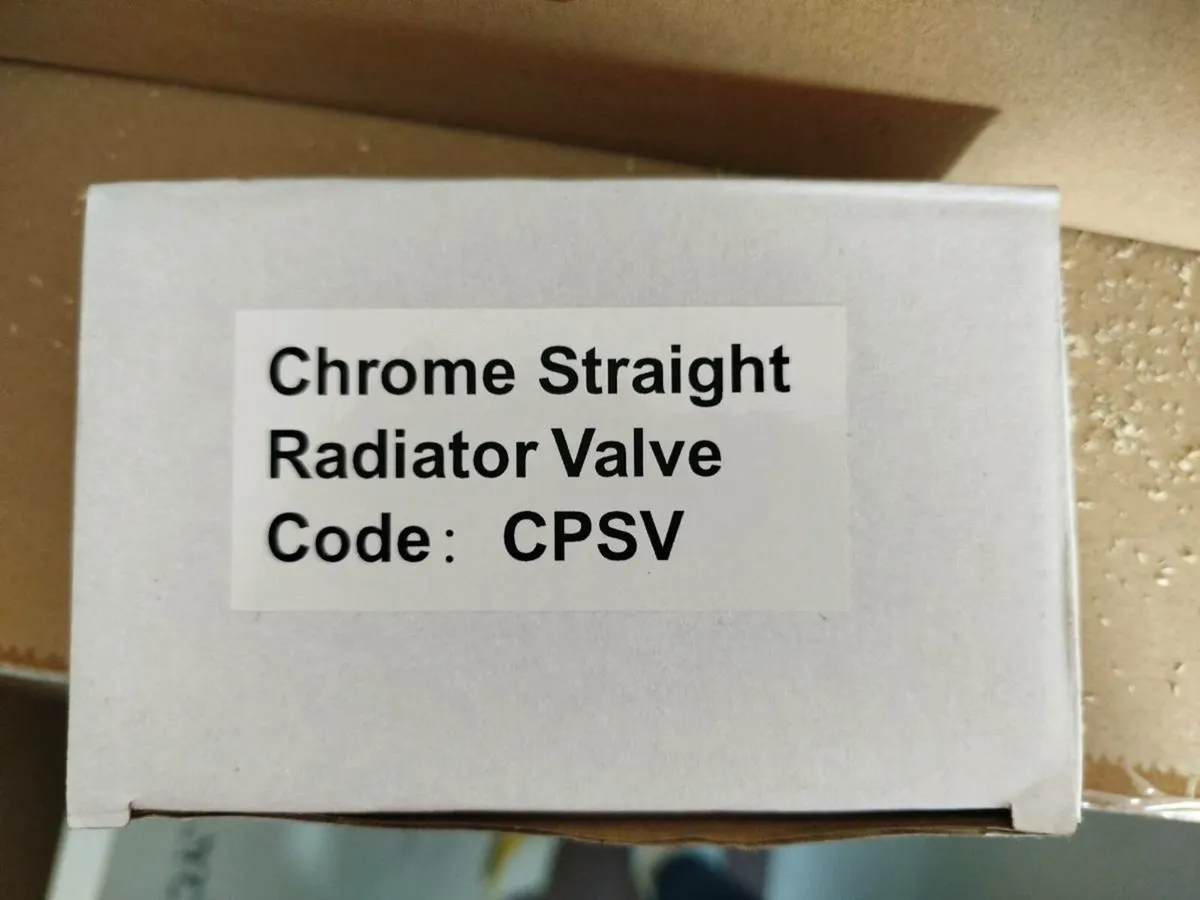 Towel radiator and valves new in box - Image 4