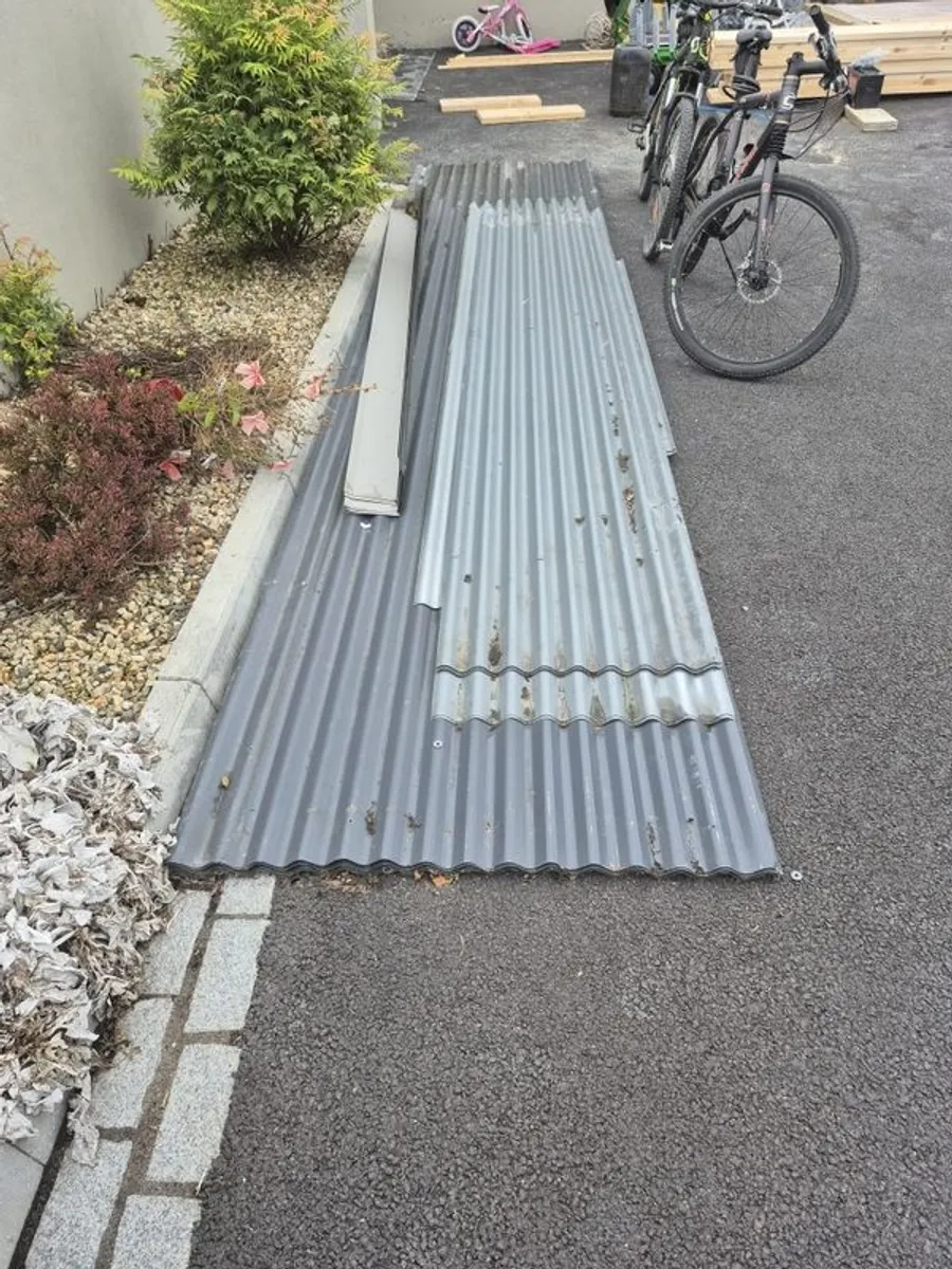 corrugated sheeting for shed roof - Image 1