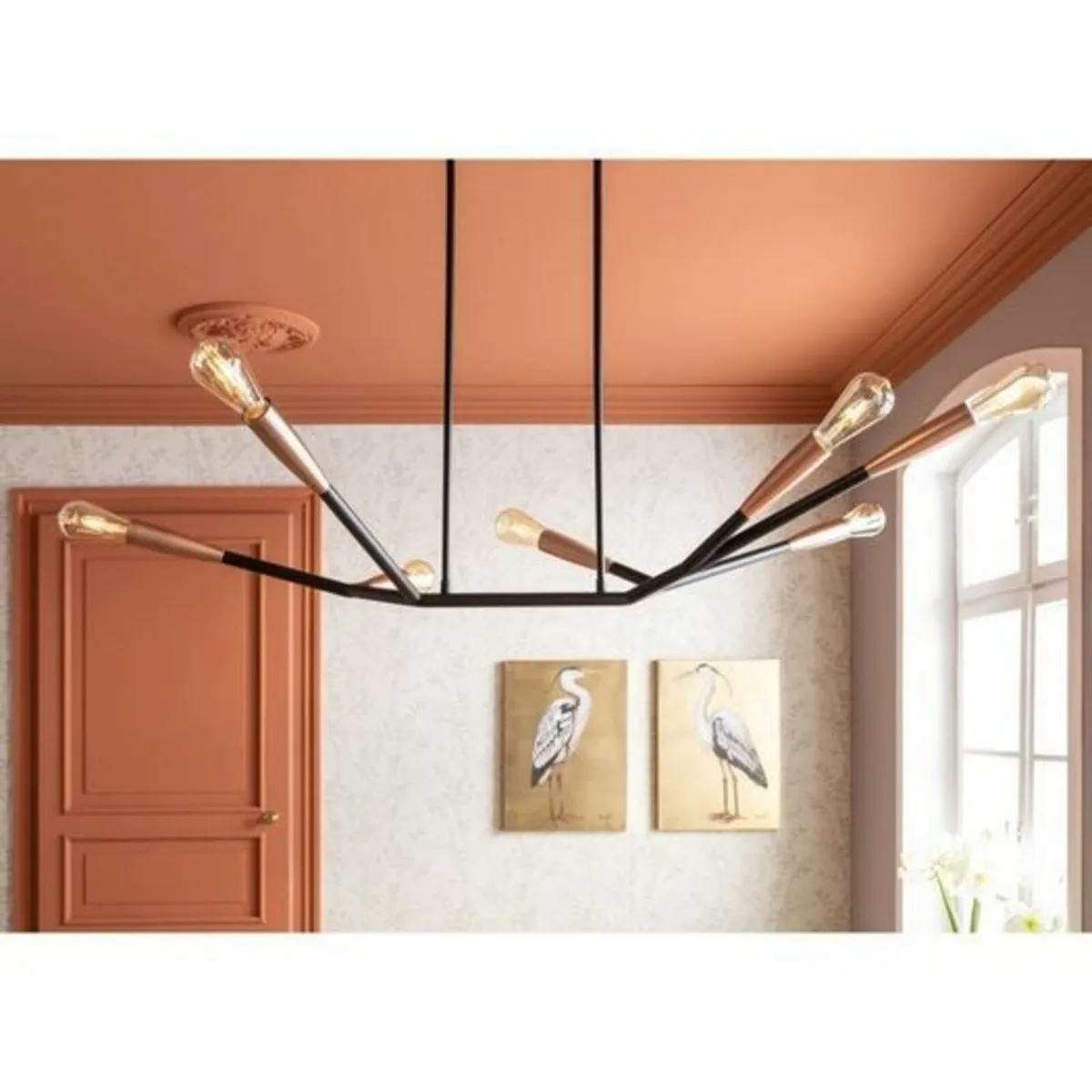 Kare Design ceiling light new in Box Rose Gold - Image 2