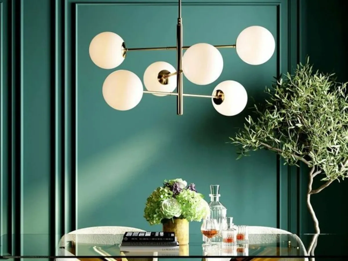 Kare Design hanging planets 6 ceiling lamp NEW - Image 1