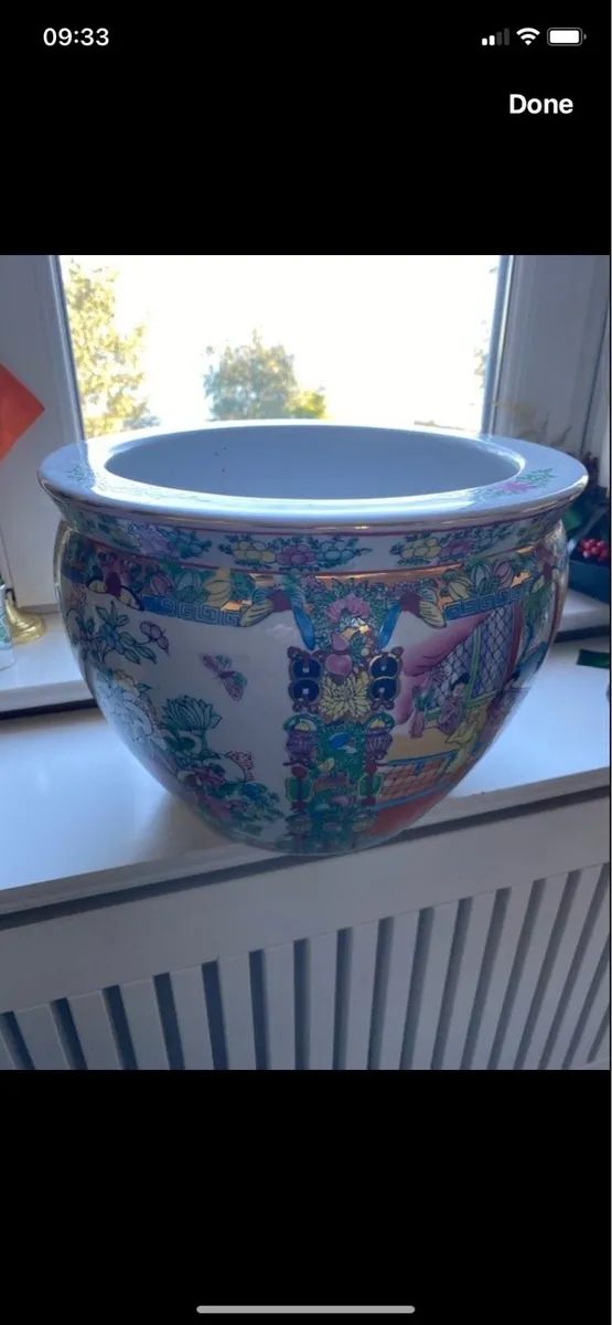 Large Vintage Chinese Planter - Image 1