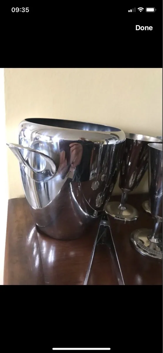 Ice Bucket & Goblet set - Image 3