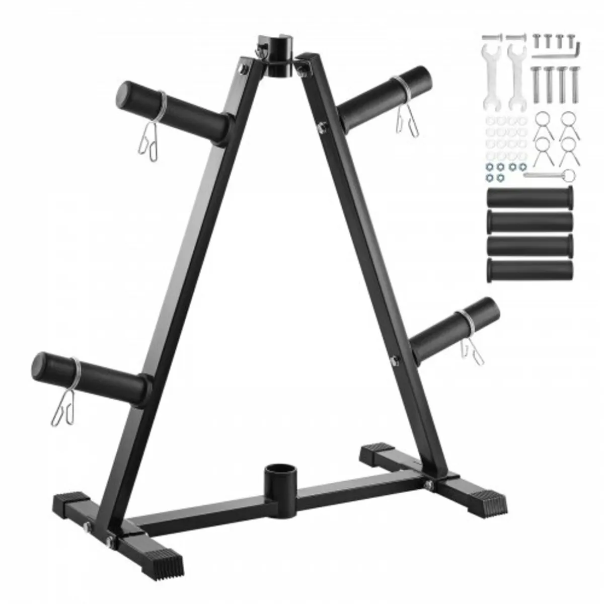 Weight Plate Rack Weight Plate Tree Home Gym Barbe - Image 1
