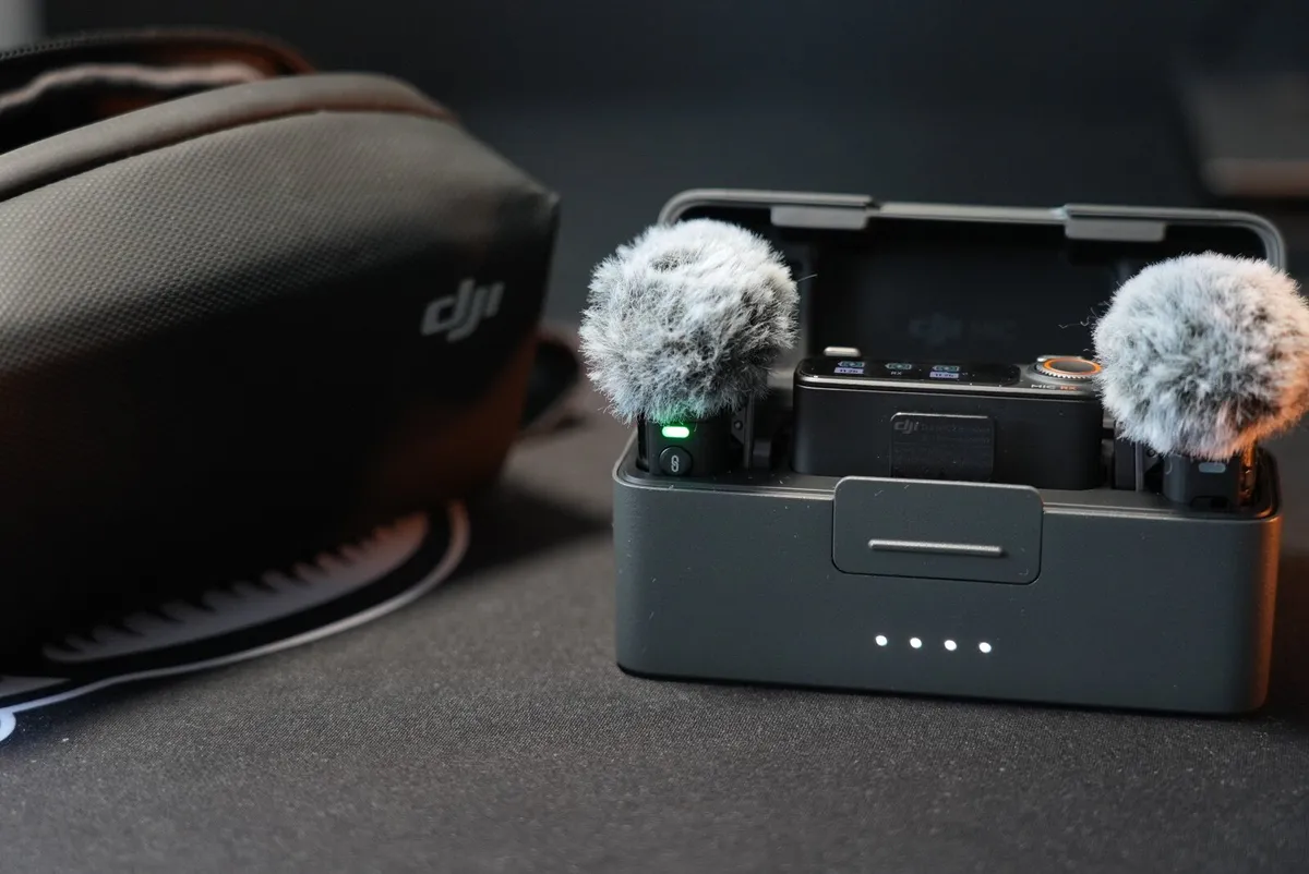 DJI MIC 2 + SONY Wireless adapter - Image 1