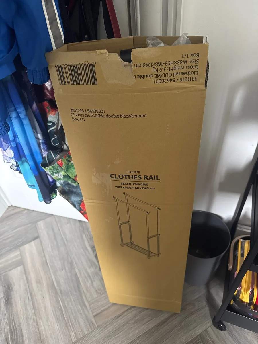 Double Clothes Rail - Image 3