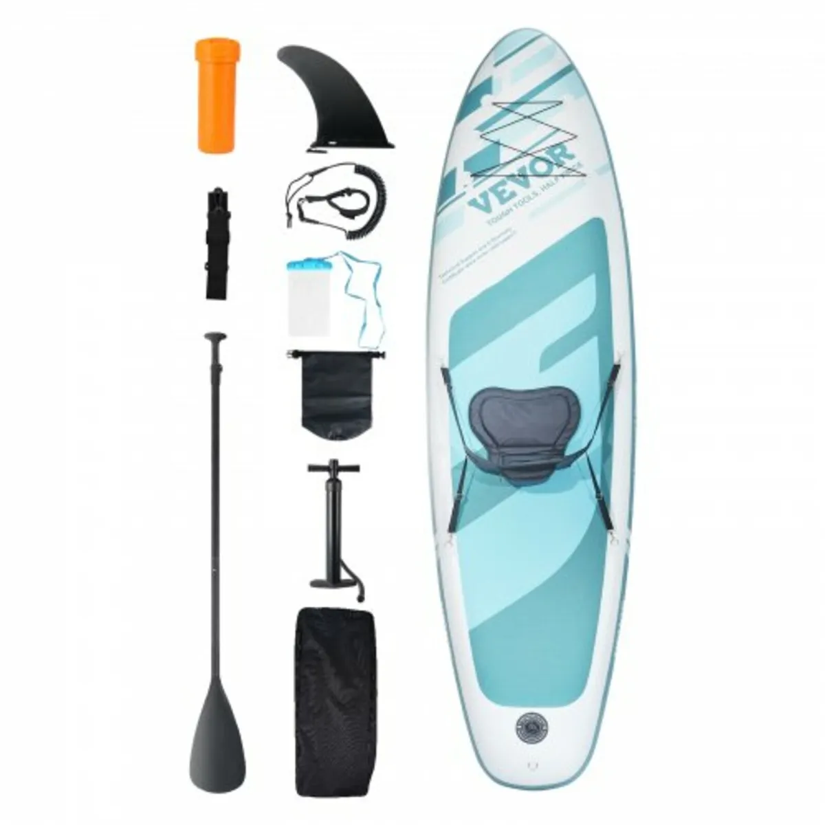 Inflatable Stand Up Paddle Board, 10.6' x 33" x 6" - Image 1