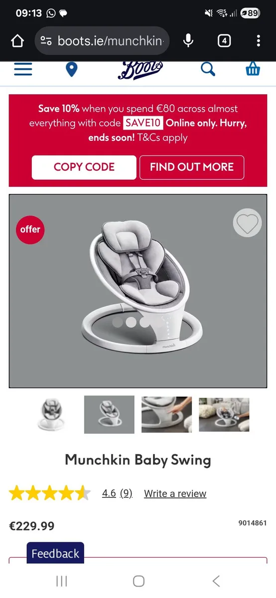 Baby swing bluetooth