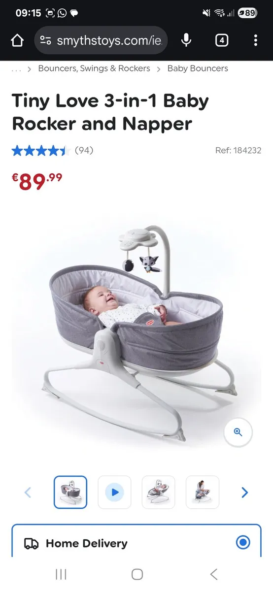 Baby napper