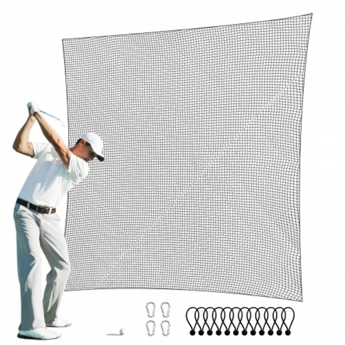 Golf Net, 3048 x 4572 mm Golf Practice Net, Indoor - Image 1
