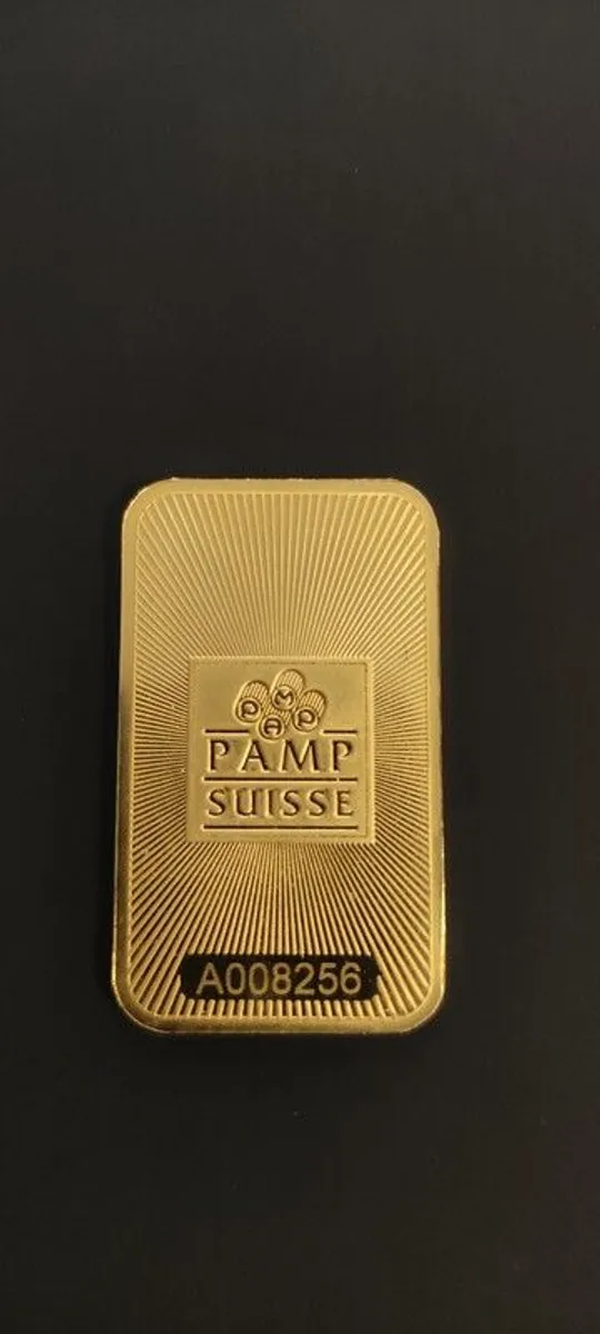 1oz Gold Bar PAMP Suisse Minted, coin - Image 2