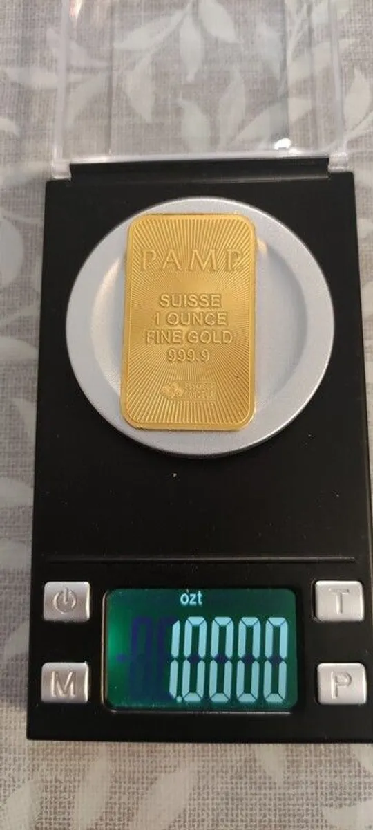 1oz Gold Bar PAMP Suisse Minted, coin - Image 3