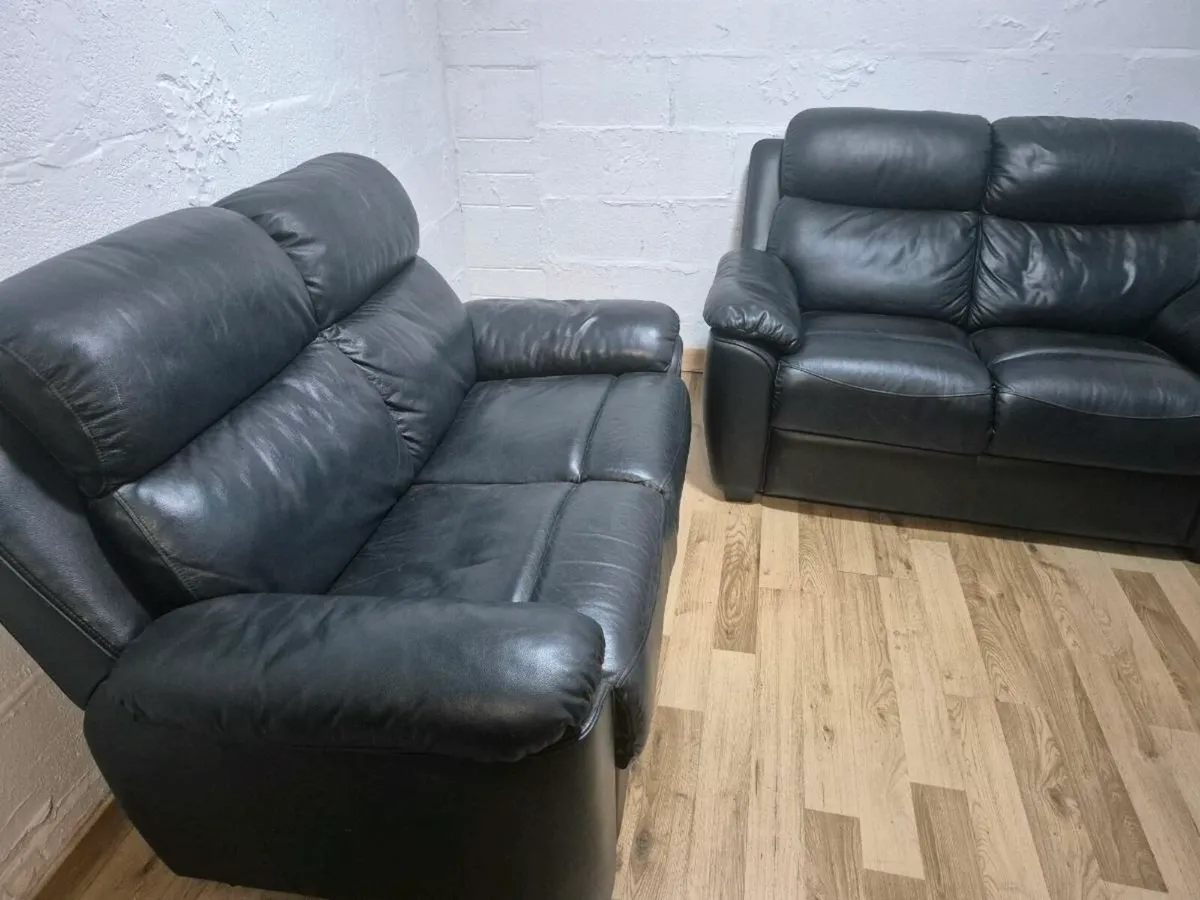 Leather suite ,Dublin Delivery included - Image 1