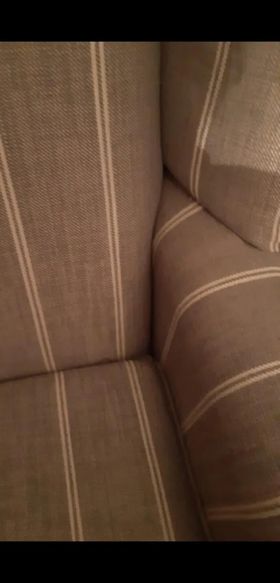 Finline  Queen Anne Wing Chair Newly Reupholstered - Image 2
