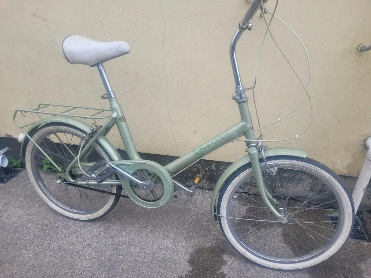 Vintage raleigh saffron bike - Image 2