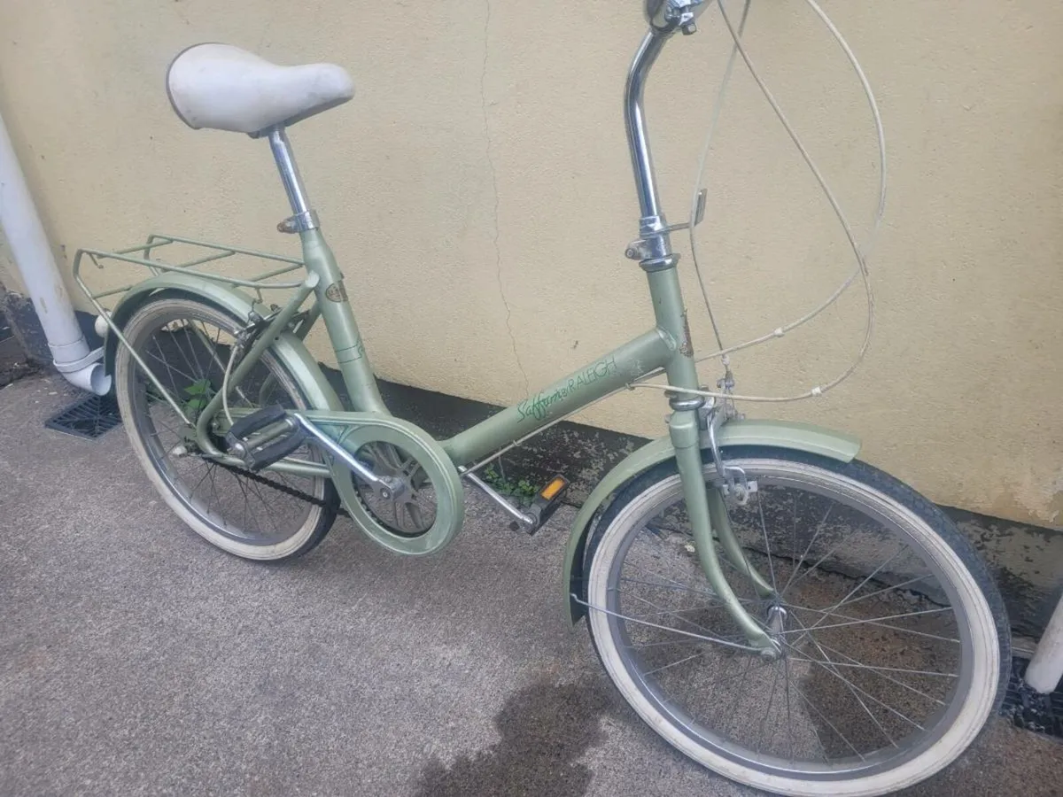 Vintage raleigh saffron bike - Image 3