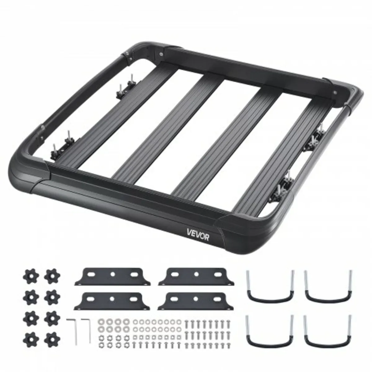 Roof Rack Cargo Carrier Basket 48 x 40 x 5.6 in Ca - Image 1