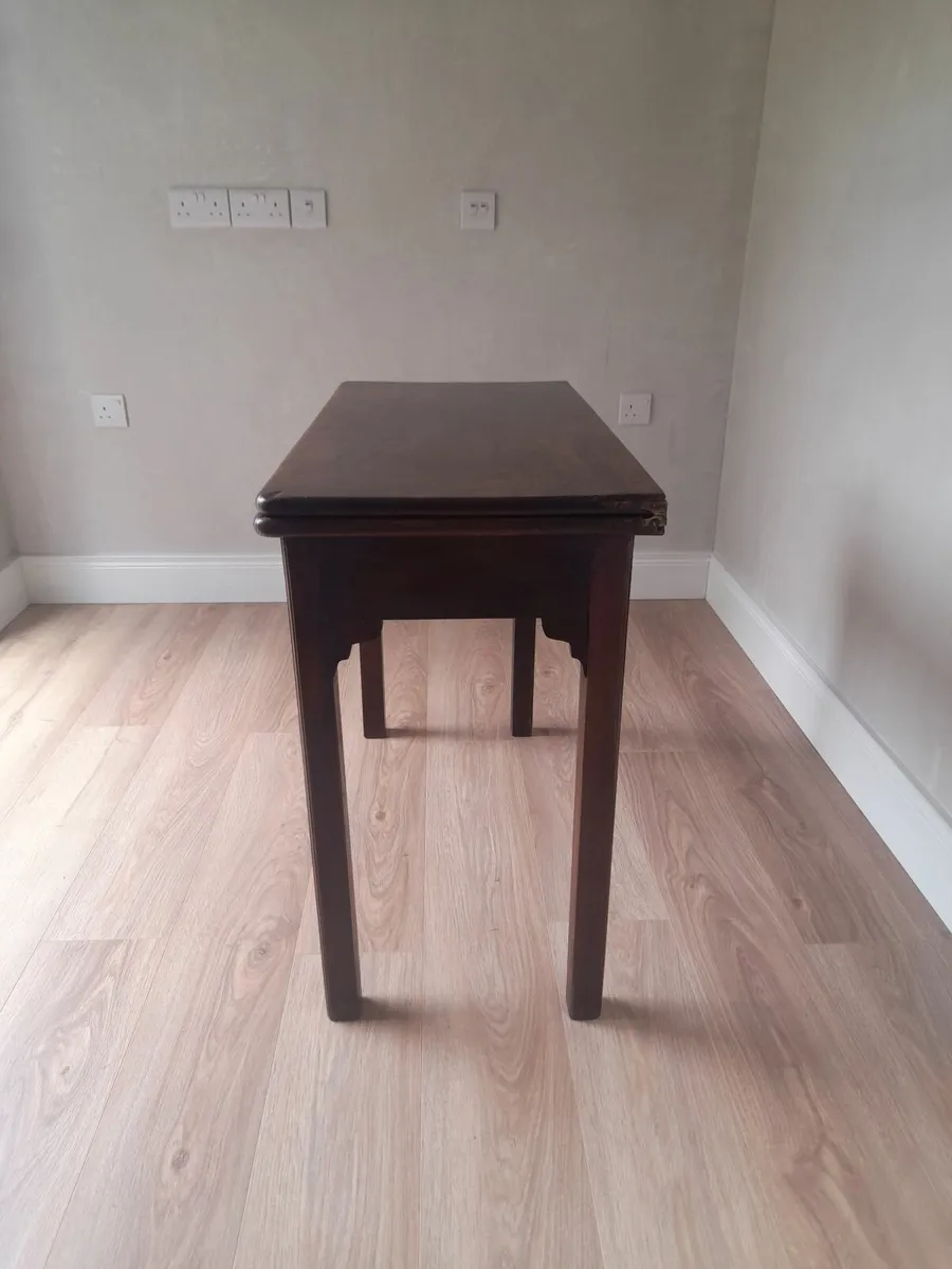 George 111 mahogany card table, circa 1770. - Image 3
