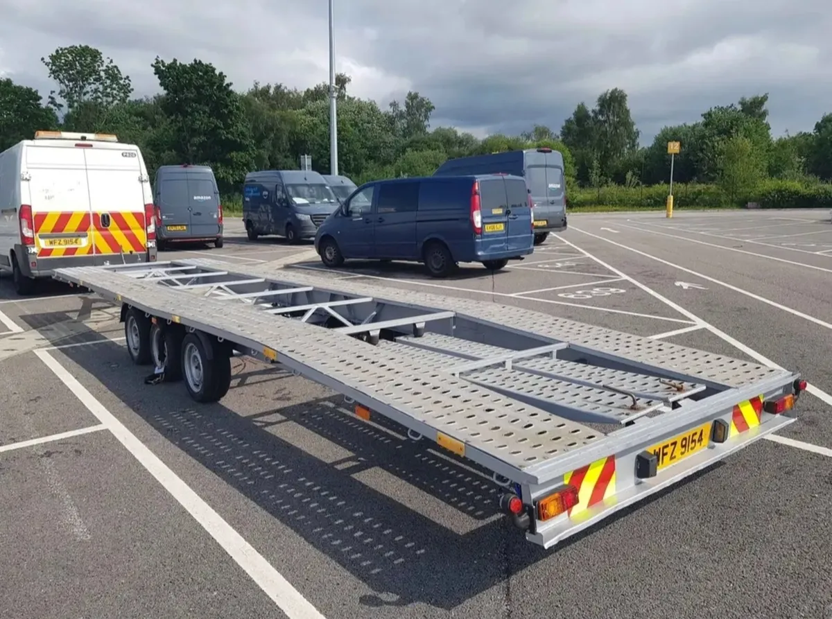 26ft tri axle 2 car transporter - Image 2