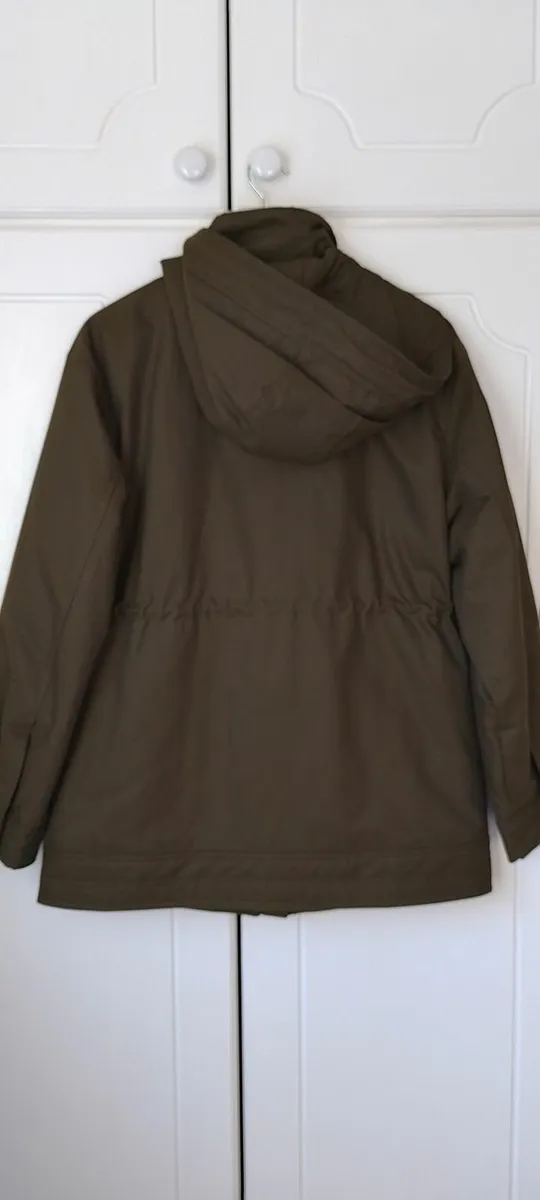 New Marks and Spencer Khaki Rain Jacket - Image 2
