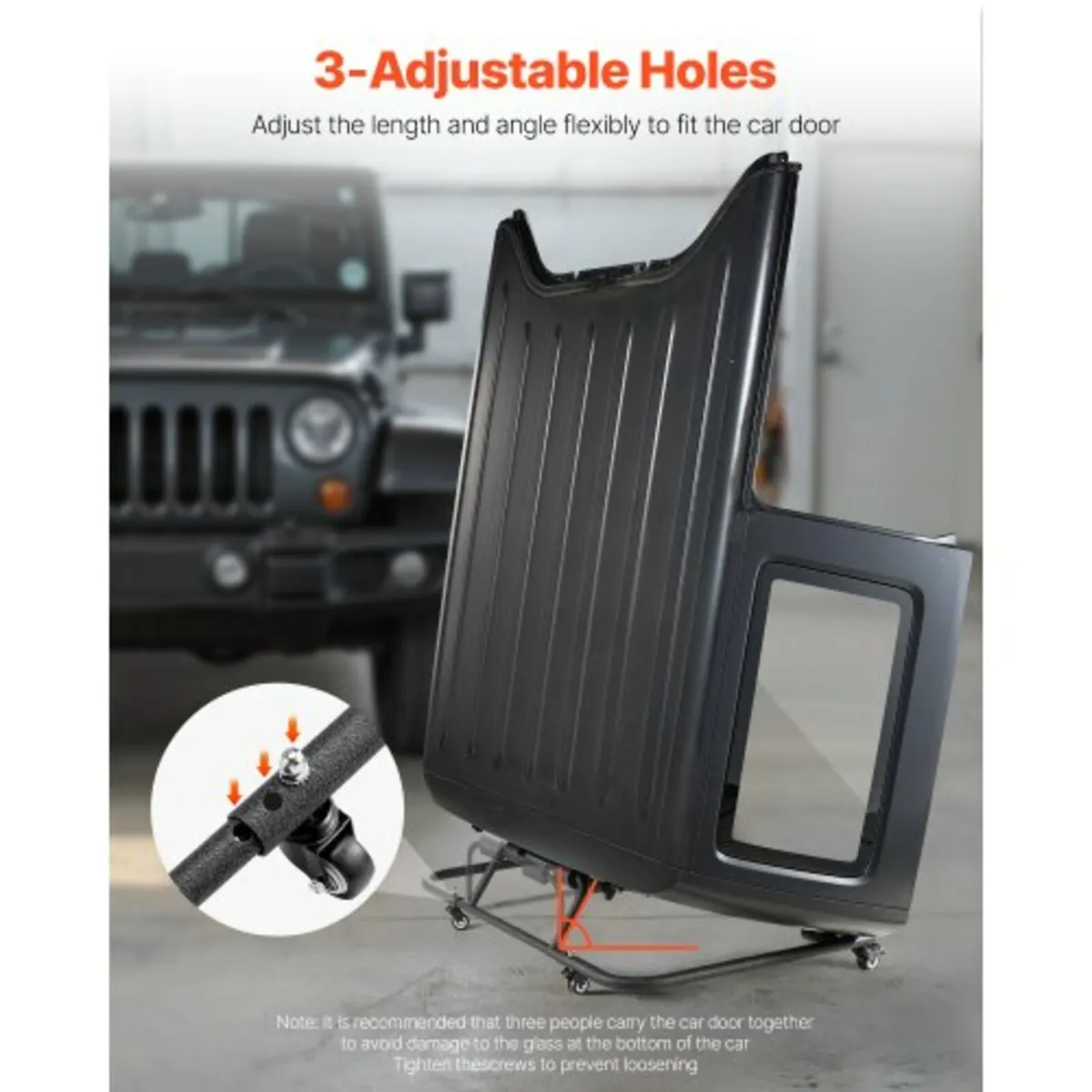 Moveable Sturdy Hardtop Storage Cart for Jeep Wran - Image 4