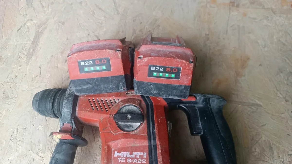 Hilti TE 6 A22 SDS + drill
 set - Image 2