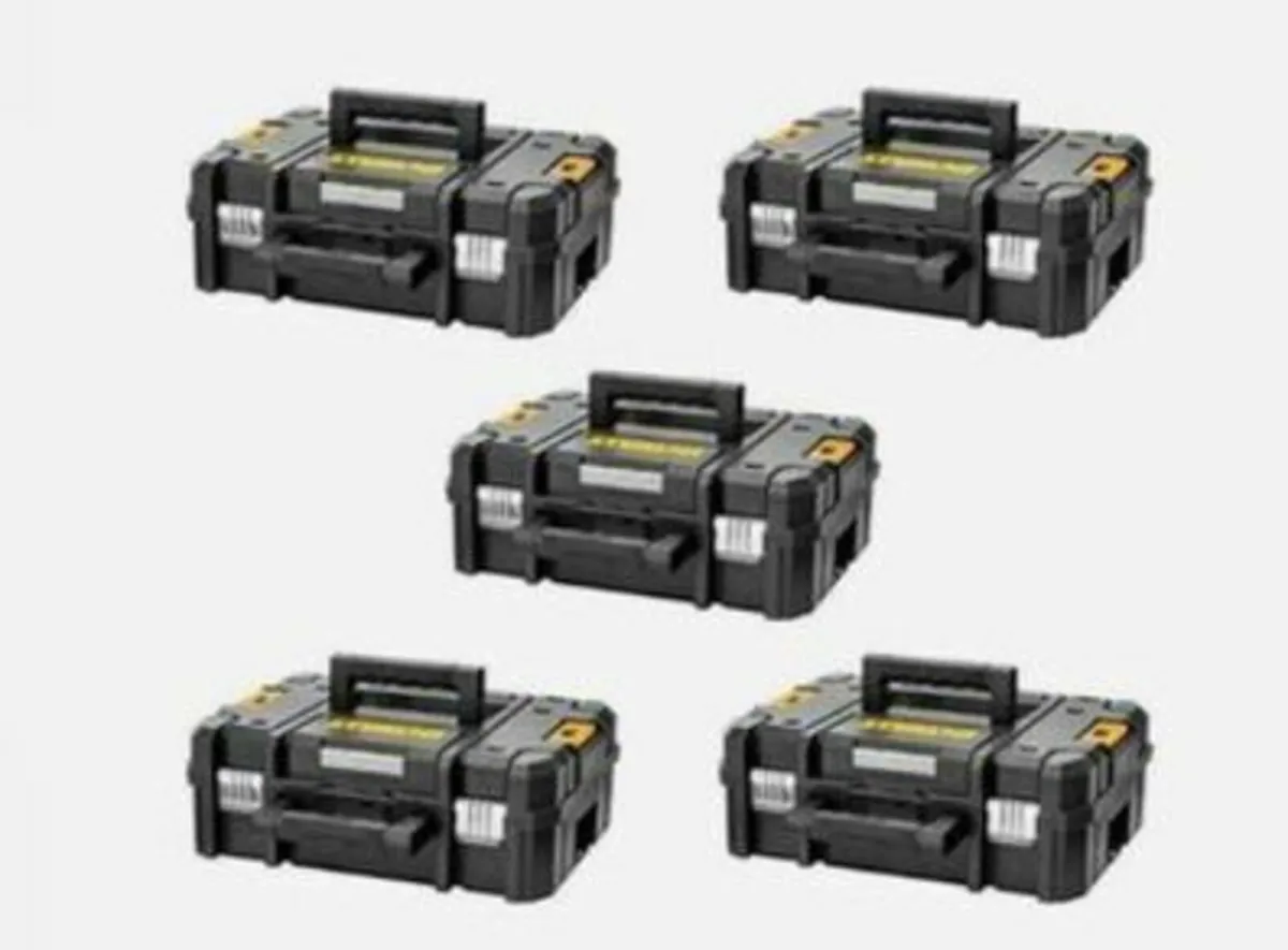 DeWalt  T-STAK II Tool Storage Box 5 Pack