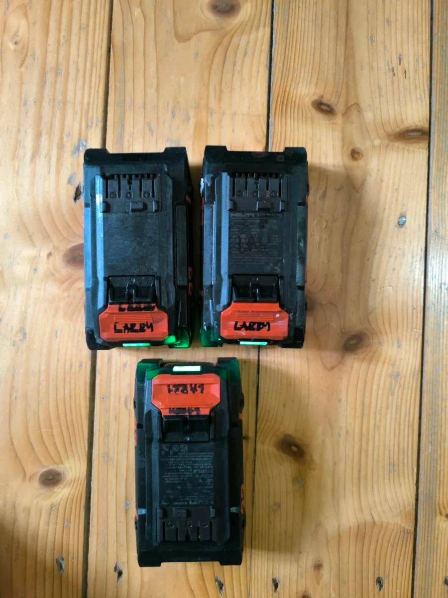 for sale 3 Hilti Nuron 22V batteries 4.0aH - Image 1