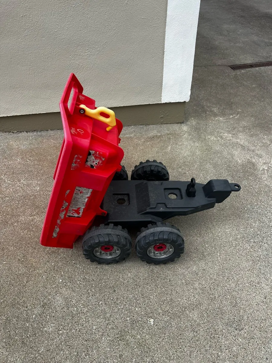 Large Rolly Tractor with front loader & trailer - Image 3