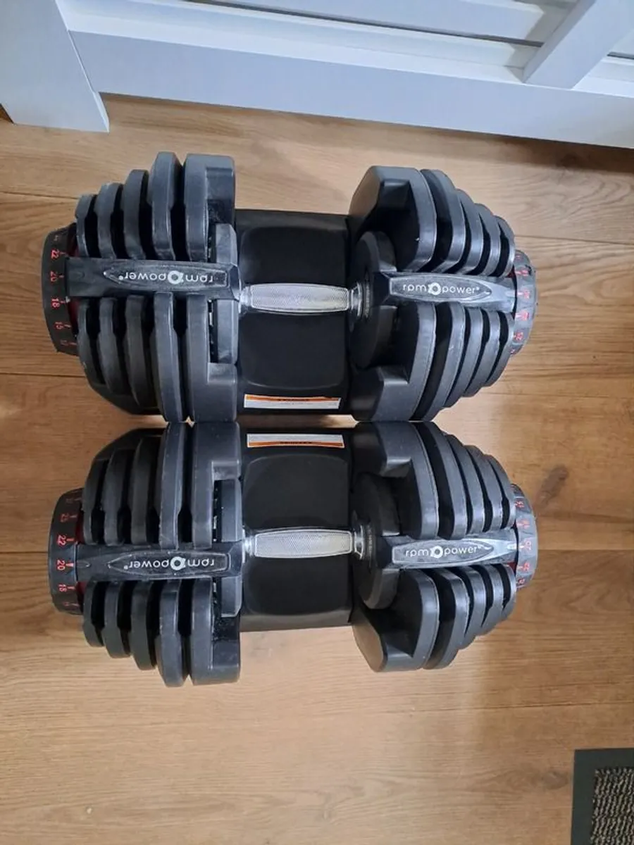 40kg Adjustable Dumbbells - Image 3