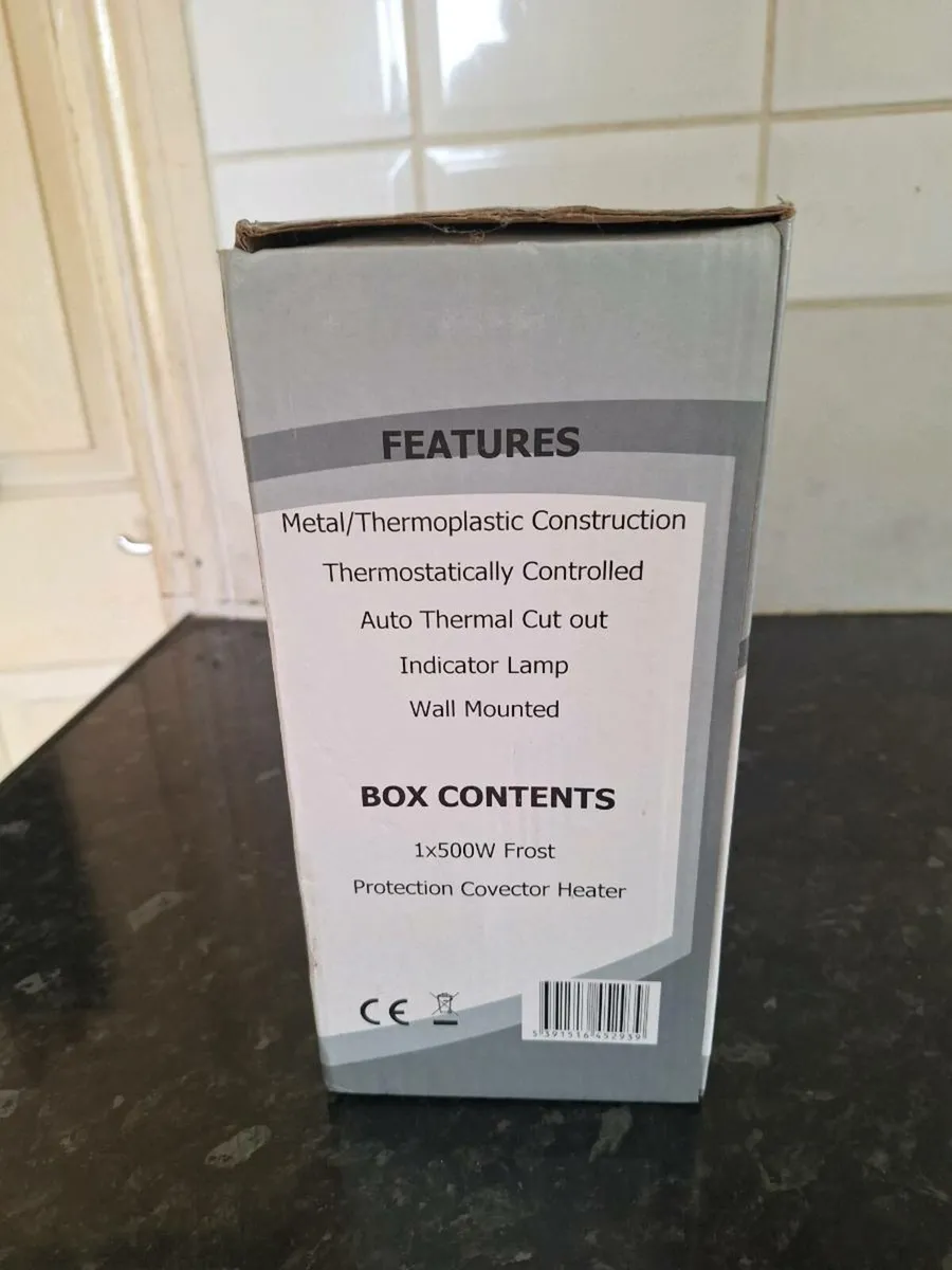 Eclipse 500w frost protection convector heater - Image 2