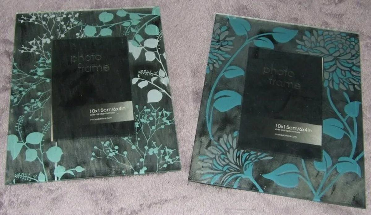 BNWT Harrods Glass Photo Frames - Image 3