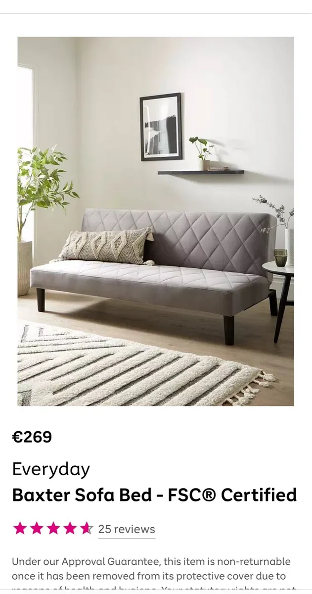 Sofa bed - Image 1