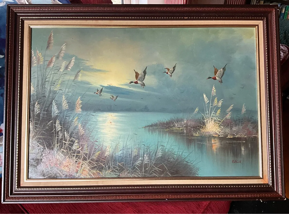 Large Picture Ducks in Flight - Image 2