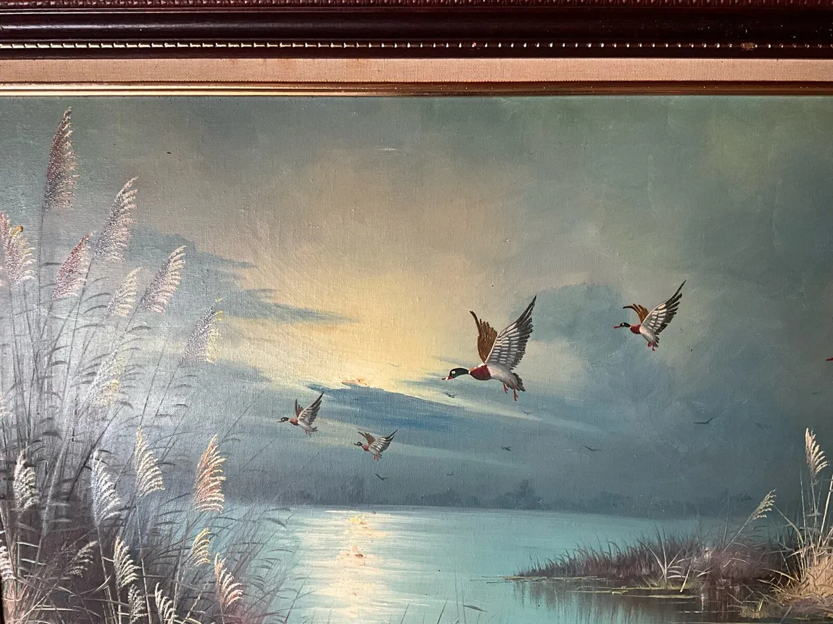 Large Picture Ducks in Flight - Image 4